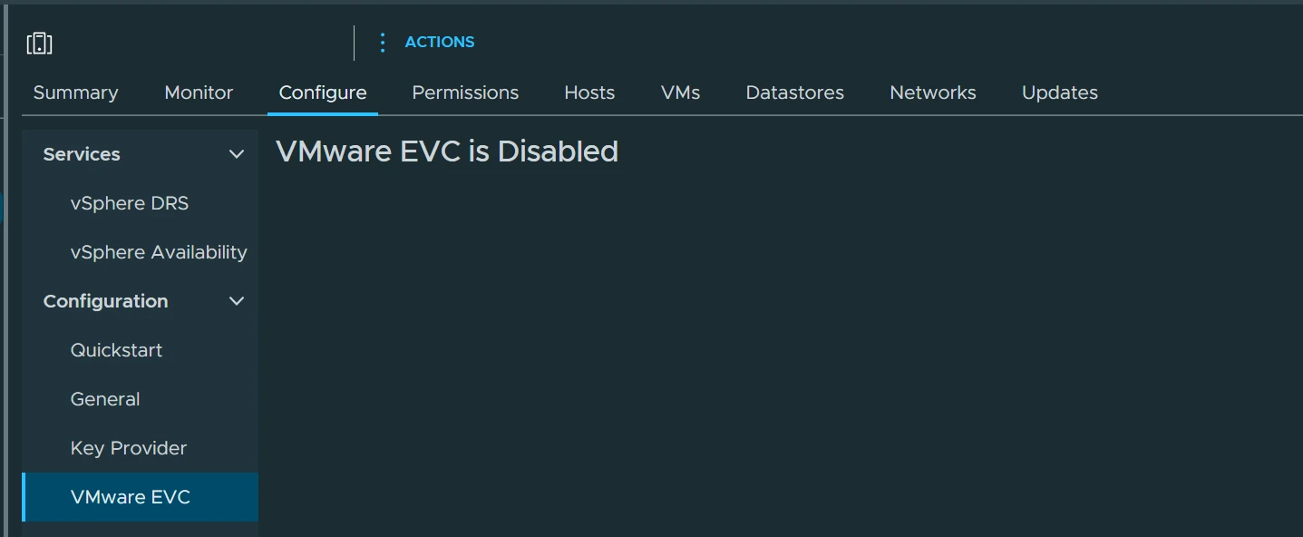 cluster-evc